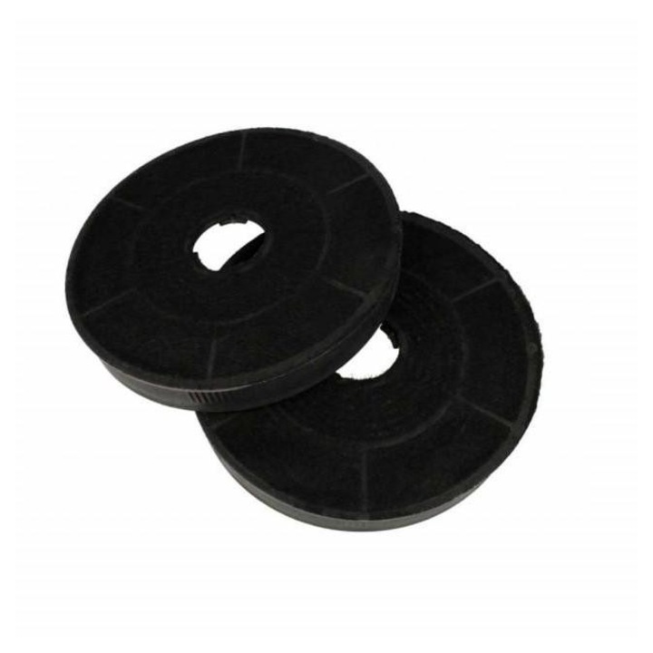 Set filtru carbon Silverline KUL2, 16cm diametru, 2, 2cm inaltime, 2 bucati