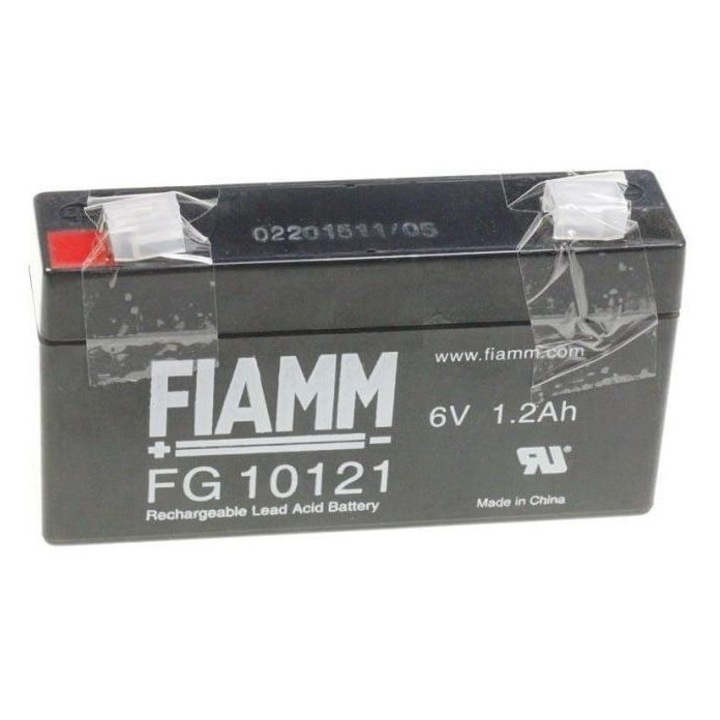 Acumulator FIAMM FG10121, plumb acid, 6, 0V, 1, 2Ah, 97x24, 5x50, 5mm