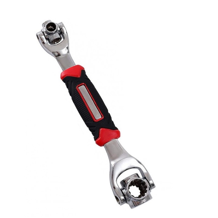 Cheie tubulara multifunctionala 48 in 1, rotatie 360 grade, 40x250x50mm