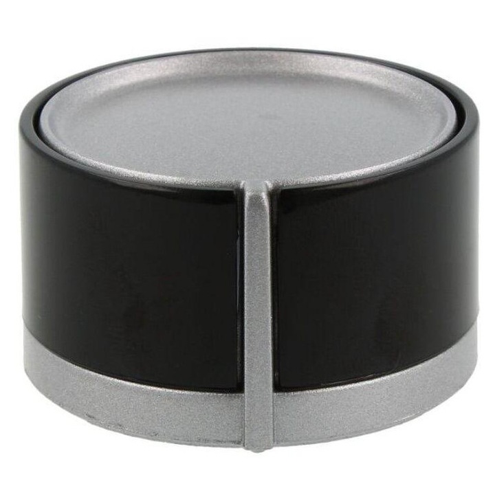 Buton plită Beko 110246421, original, pentru plită încorporată, argintiu