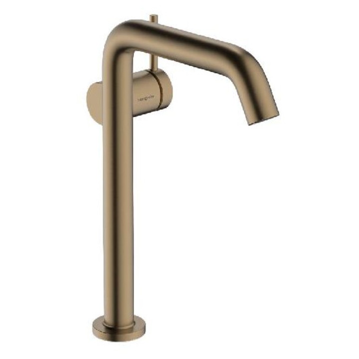 Párásító csaptelep, Hansgrohe, CoolStart, EcoSmart, szálcsiszolt bronz, 283mm x 167mm