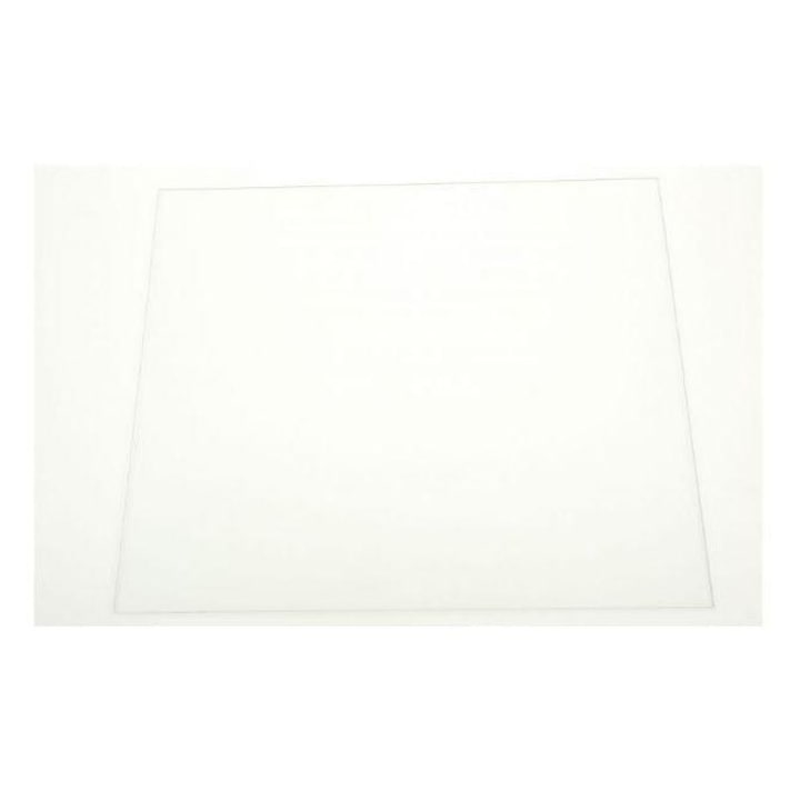 Raft din sticlă pentru frigider, Vestel, model 47014827, 60x35cm, transparent