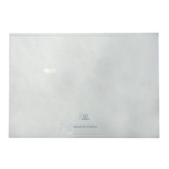 Raft de sticlă Whirlpool, dimensiuni 472x328x4 mm, pentru frigider și combină frigorifică