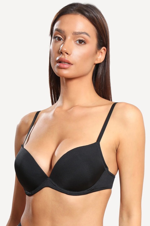 Sutien super push-up Piera SOFIA R1668, Negru