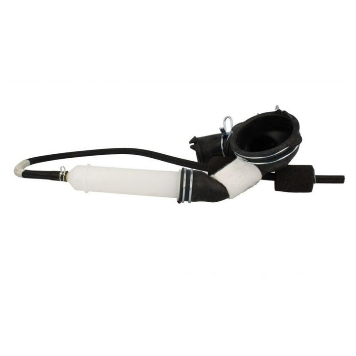 Furtun racord cuva-pompa, Midea, pentru masina de spalat, durabil, rezistent, 12638100000488
