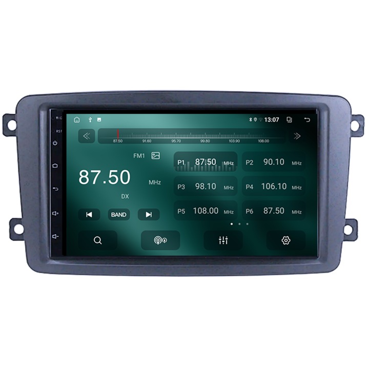 Navigáció Mercedes Benz W209, W203, 4GB RAM 64GB ROM, Négymagos, 7" IPS Full HD kijelző, Carplay, Android 13, Bluetooth, Play Áruház, AHD kamera támogatás