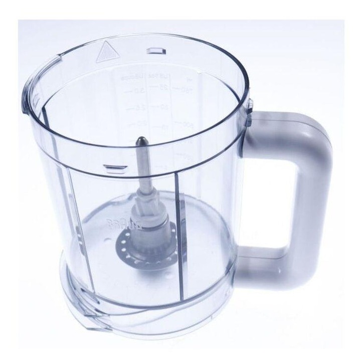 Bol robot de bucătărie DeLonghi, 0, 5L, plastic, alb