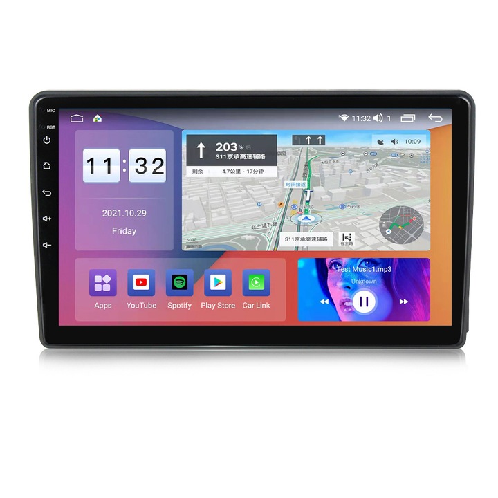 Navigatie dedicata Ford Transit 2002-2012, 8GB RAM 128GB ROM, Octacore ...