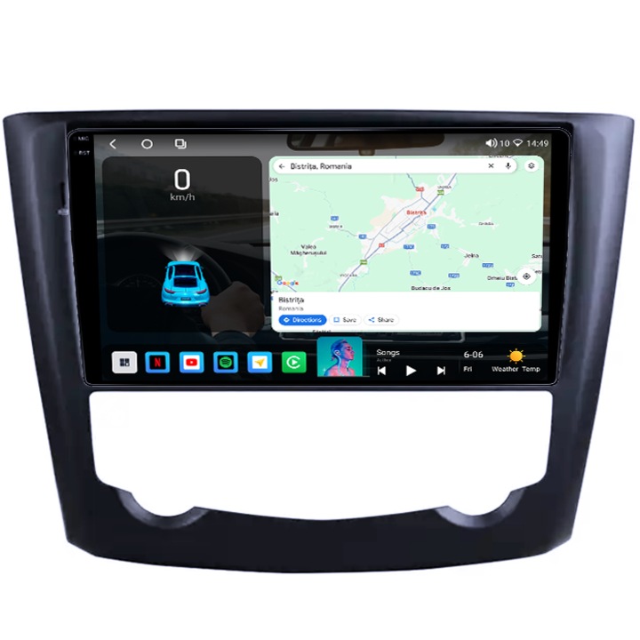 Navigatie dedicata Renault Corega 2016, 4GB RAM 64GB ROM, Octacore ...