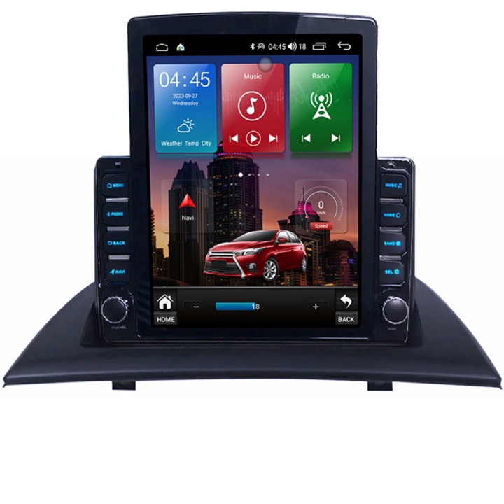 Navigati dedicata BMW X3 E83 2004-2012, Tesla Style, 8GB RAM 128GB ROM, Octacore, Android 13, Display QLED 10.25", DSP, Carplay&Android Auto, SIM 4G, Ventilator Activ