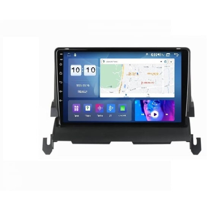 Navigatie dedicata Volkswagen, 8GB RAM 128GB ROM, Octacore, Platforma TS18, Android 14, Display QLED 9", Suporta camera 360", DSP, Carplay&Android Auto, SIM 4G, Ventilator Activ