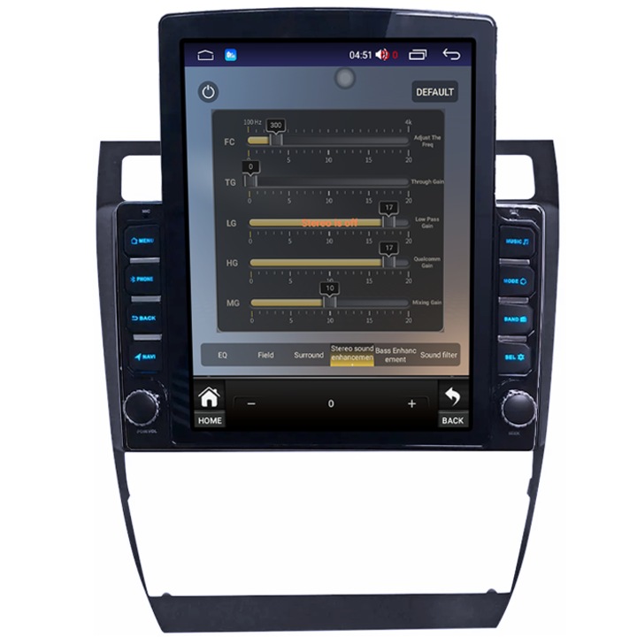 Navigati dedicata Audi A6 1997-2005, Tesla Style, 8GB RAM 128GB ROM, Octacore, Android 13, Display QLED 10.25", DSP, Carplay&Android Auto, SIM 4G, Ventilator Activ