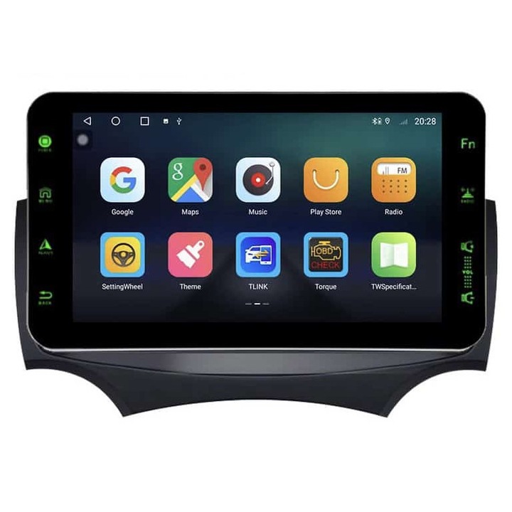 Navigatie dedicata Ford KA, 4GB RAM 64GB ROM, Quad Core, Display 9" QLED 1K, Carplay, Android 14, Bluetooth, Magazin Play, Suport Camere AHD