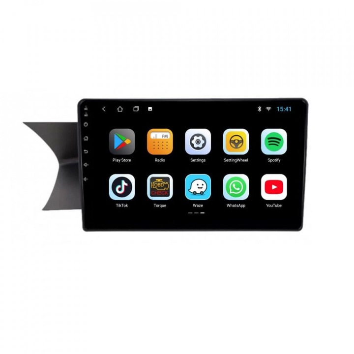 Navigatie dedicata C-Class W204 2011 - 2014, 8GB RAM 128GB ROM, Octacore, Platforma 7862, Android 14, Display QLED 2K 9", Suporta camera 360", DSP, Carplay&Android Auto, SIM 4G, Ventilator Activ