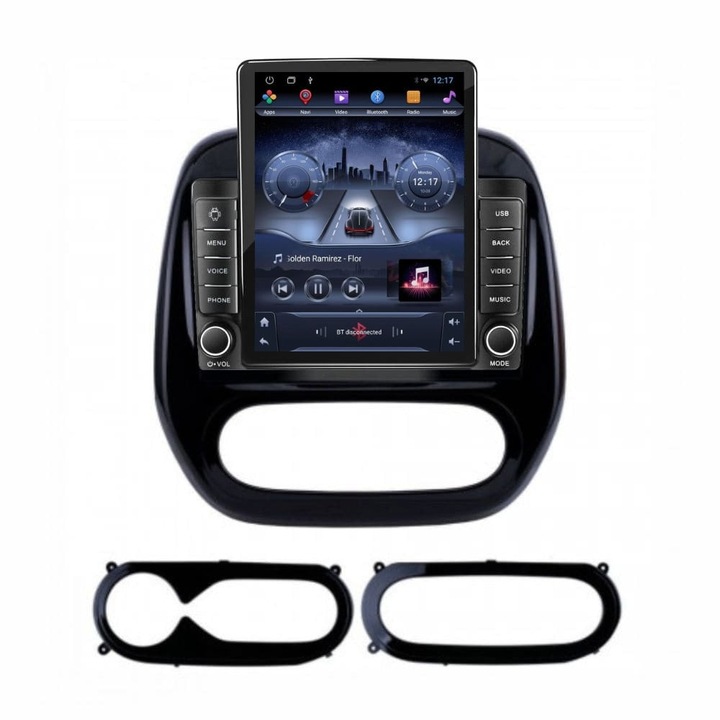 Navigati dedicata Renault Captur 2013+, Tesla Style, 8GB RAM 128GB ROM, Octacore, Android 13, Display QLED 10.25", DSP, Carplay&Android Auto, SIM 4G, Ventilator Activ