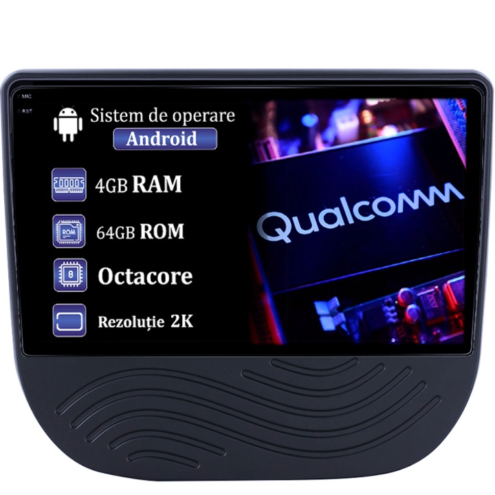 Navigatie dedicata Chevrolet Malibu XL 2016-2018, 4GB RAM 64GB ROM, Procesor Qualcomm Octacore, Android 14, Rezolutie 2K, Display QLED 9", DSP, Carplay&Android Auto, SIM 4G