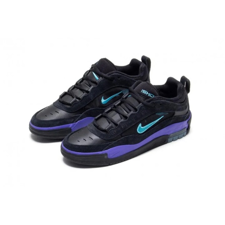 Мъжки спортни обувки Nike Air Max Ishod, черно/лилаво, 39 EU