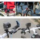 Стойка PHN за закрепване на велосипед за екшън камери GoPro Hero 4 5 6 7 8, 9, 10, SJCAM, Xiaomi Yi, DJI Osmo Action, 3.5 - 5 см макс