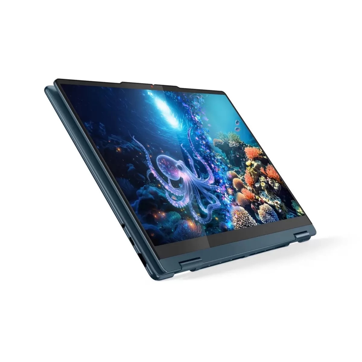 Laptop Lenovo YOGA 7 2-in-1 14 Ryzen AI 5 340 14inch OLED Touch 16GB 512GB Windows 11 Home Tidal Teal