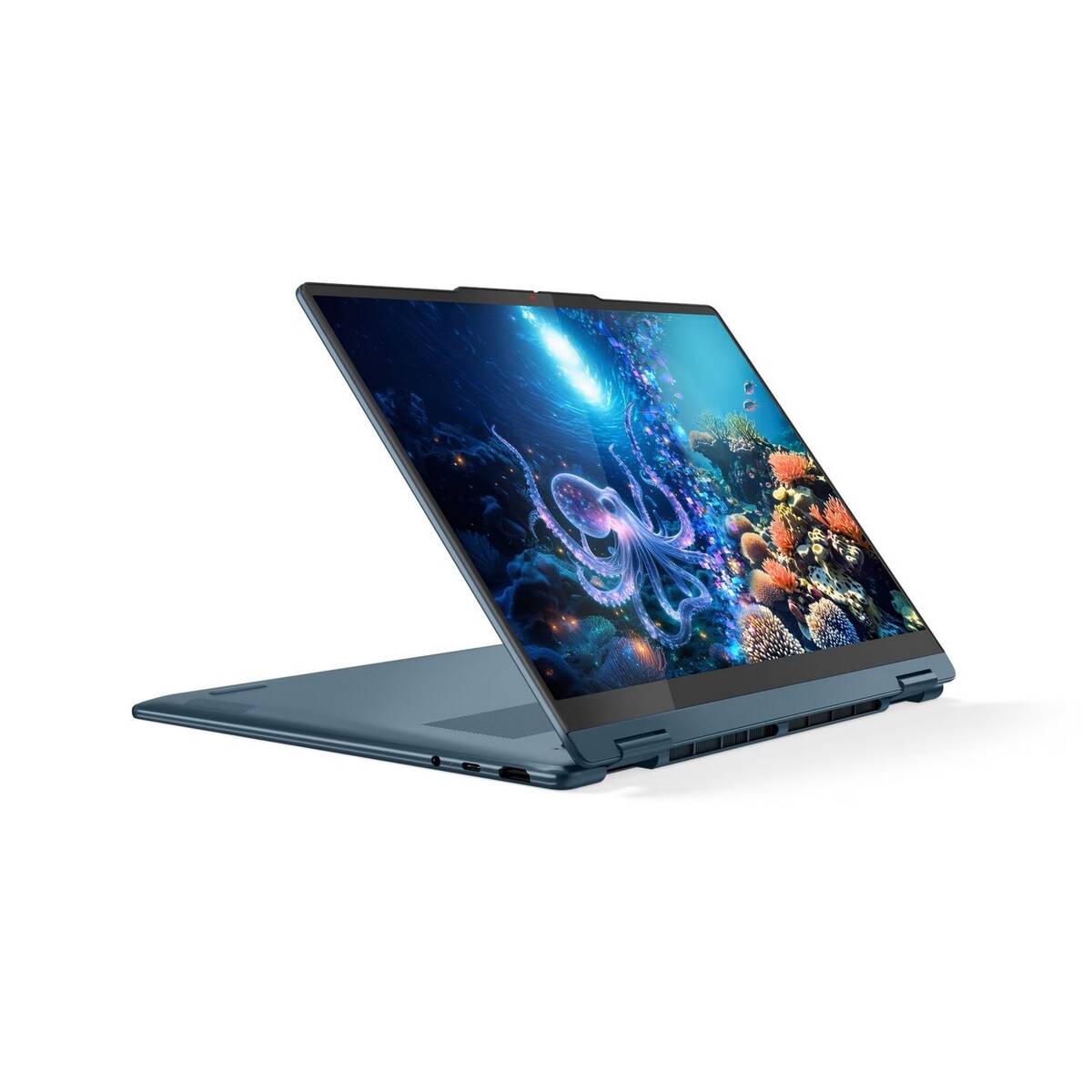 Laptop Lenovo YOGA 7 2-in-1 14 Ryzen AI 5 340 14inch OLED Touch 16GB 512GB Windows 11 Home Tidal Teal