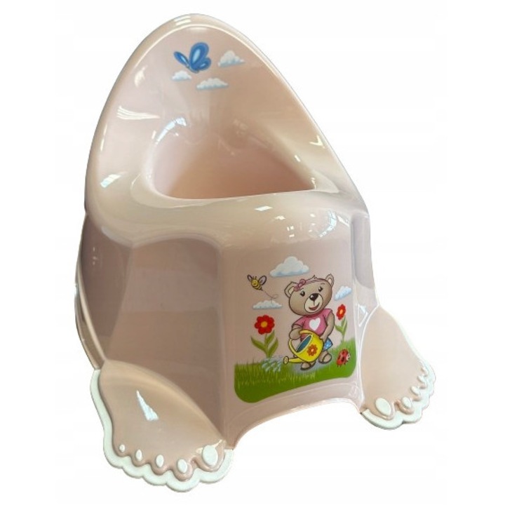 Olita antiderapanta Tega Baby Misia, roz deschis, 38x27x23, 5cm, 15kg
