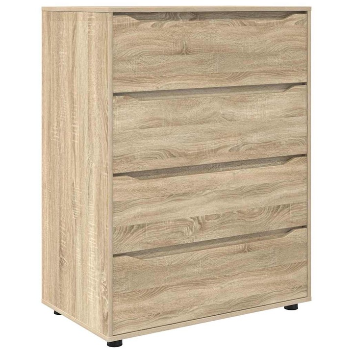 Bufet vidaXL Negru 60 x 33 x 75 cm Lemn de mango solid