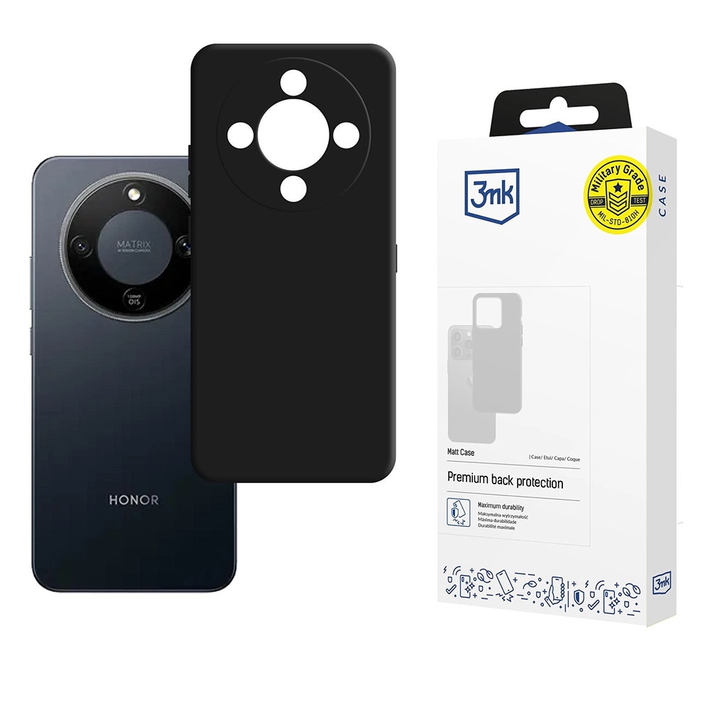 Set Husa TPU si Folie Sticla pentru Honor Magic8 Lite, 3mk Ultra Protect