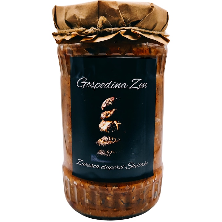 Zacusca ciuperci Shiitake Gospodina Zen 300g