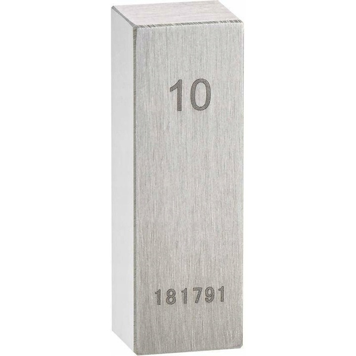 Placa etalon 1,001mm, clasa tolerantei 2, 30x9mm, FORTIS