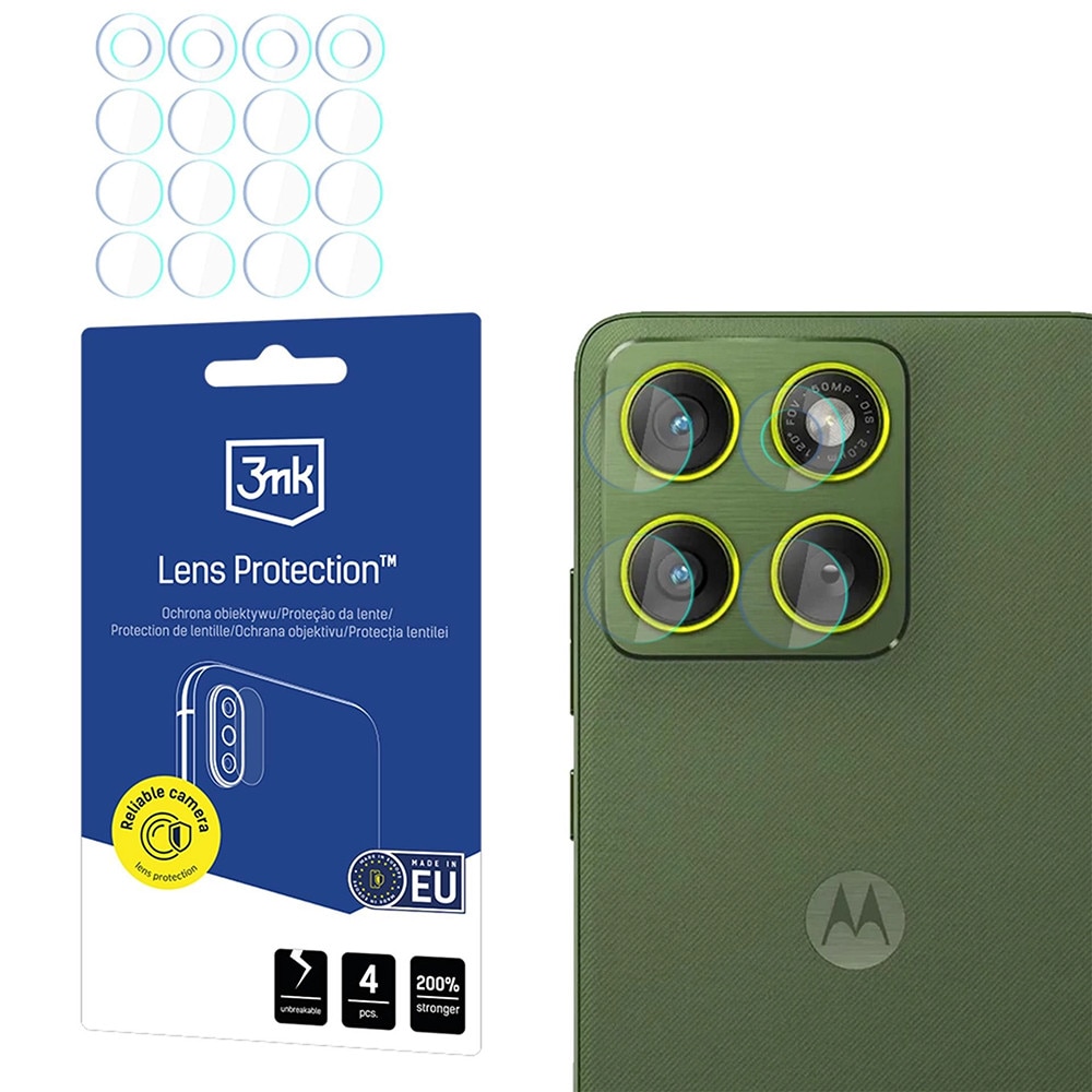 Folie pentru Motorola Edge 70 (set 4) - 3mk Lens Protection - Clear