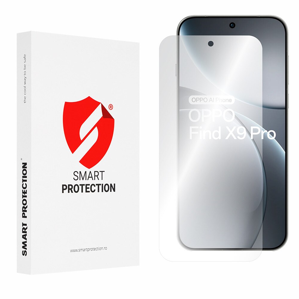 [Pachet 2x] Folie regenerabila premium Oppo Find X9 Pro - Smart Protection Classic - Clear