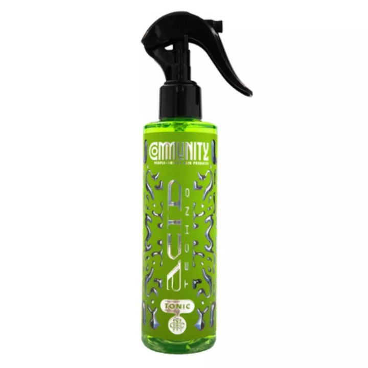 Tonic pentru par Community Acid Techno, 200ml, fixare puternica, finisaj natural, parfum grapefruit si lime