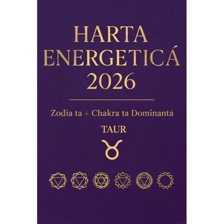 Harta Energetica 2026 Zodia Taur Chakra Dominanta