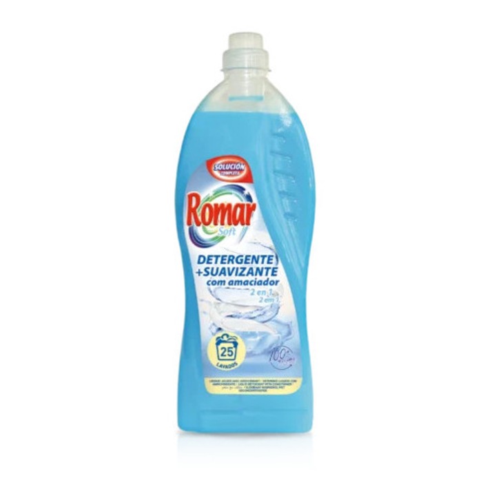Detergent de rufe lichid pentru rufe albe si colorate, automat 2in1, 1. ...
