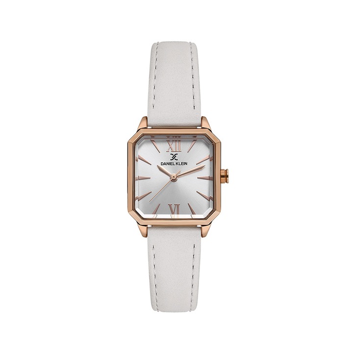 Ceas dama Daniel Klein, quartz, aliaj, argintiu