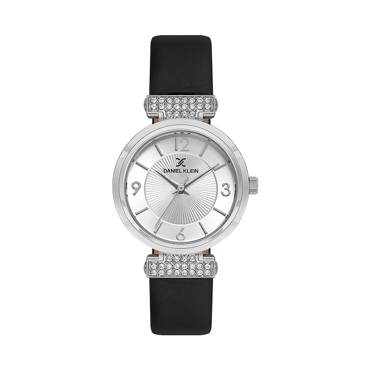 Ceas damă Daniel Klein, quartz, aliaj, argintiu