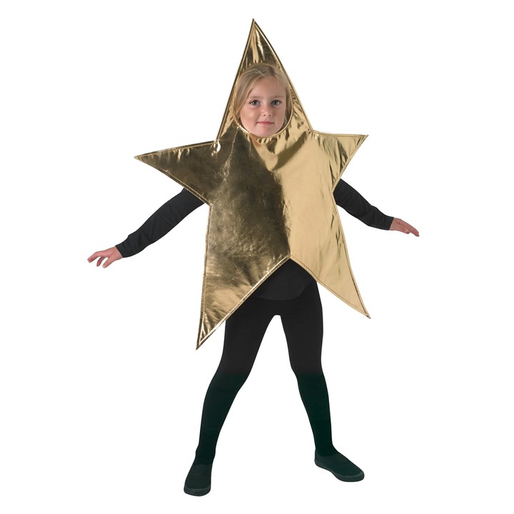 Costum Stea, KidMania, pentru copii, 4-7 ani, poliester, comod, jucaus