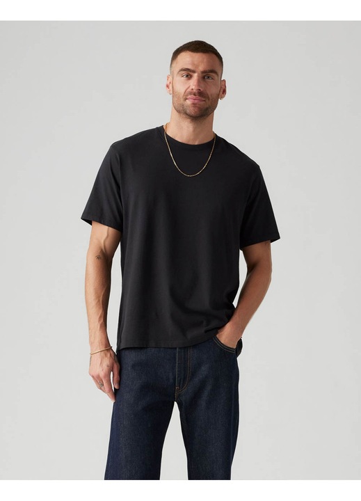 Tricou barbati, Levi's, The Essential, bumbac, negru