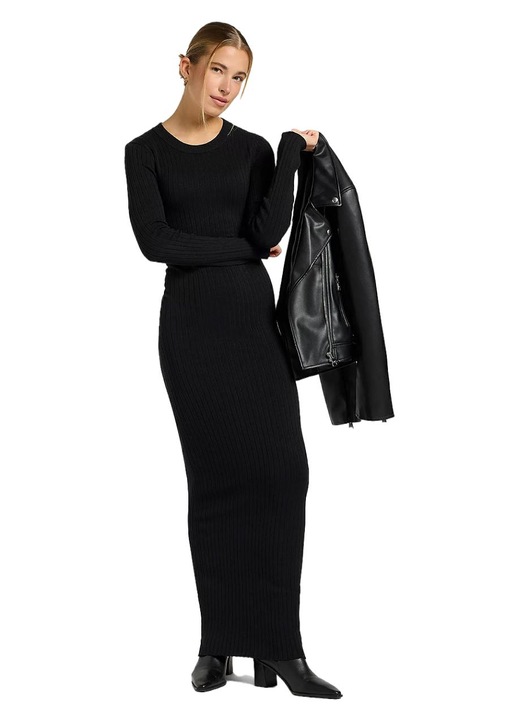 Rochie Lee 112371664, maxi, bumbac, negru