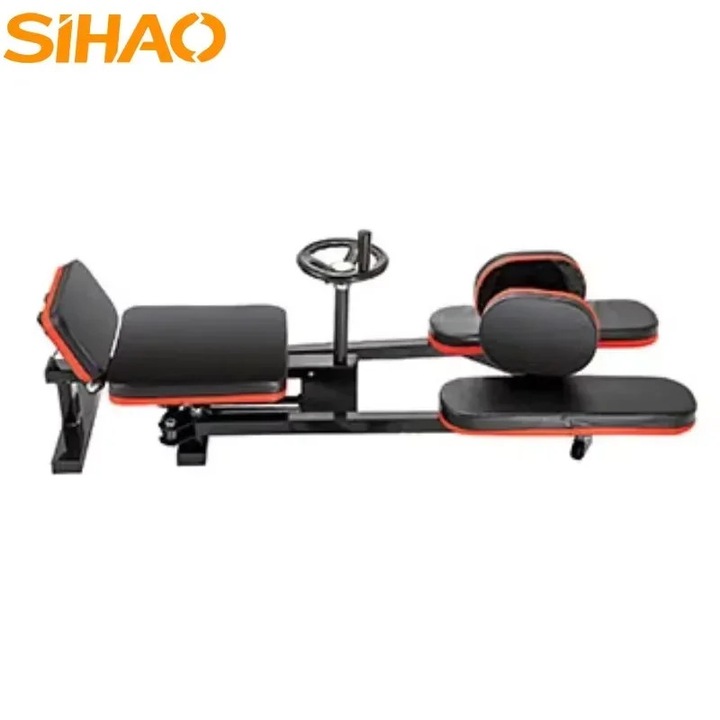 Удължител за крака, 42.5"x15.4"x7.9", стоманена рамка, възглавници от PU кожа, регулиране на ъгъла 0-180