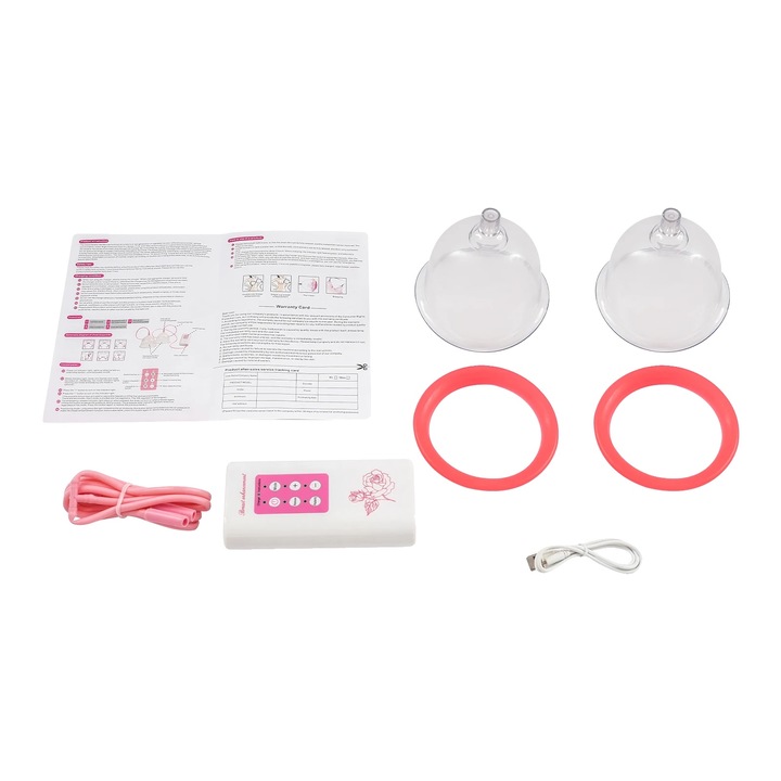 Dispozitiv de imbunatatire a conturului, moduri personalizabile, incarcare USB, roz