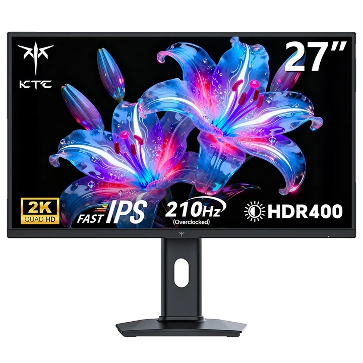 Monitor Gaming 27 inch, 2560x1440, 200Hz, 1ms, negru