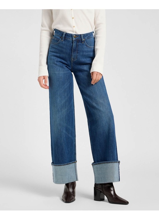 dama Lee, Stella Richter, bumbac, albastru, Albastru