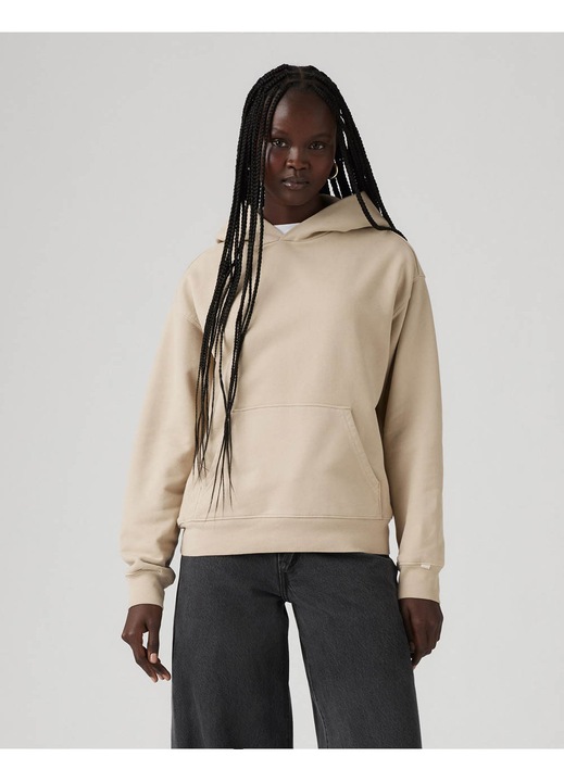 Hanorac dama Levi's Heritage, bumbac, bej, garment dye, L INTL