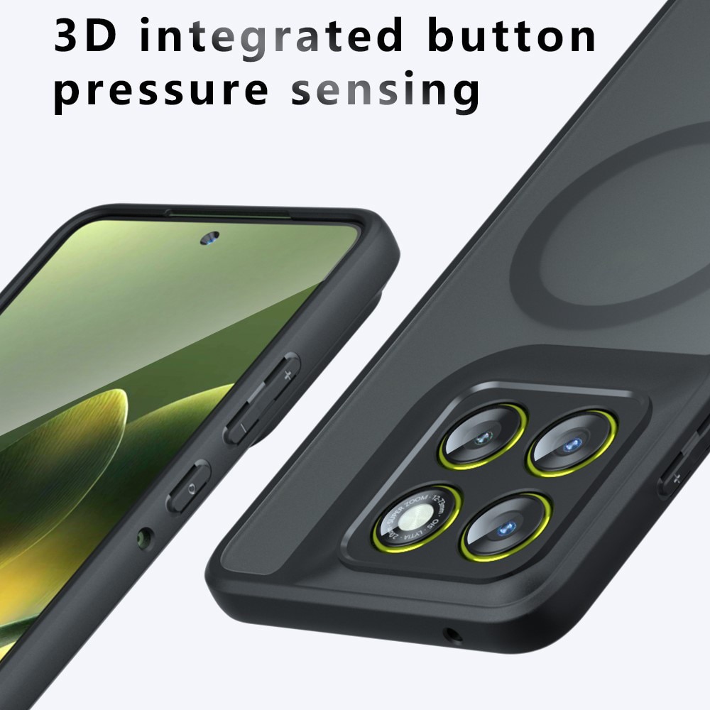 Husa pentru Motorola Signature - Techsuit PureFrost compatibil cu MagSafe - Frosted Black