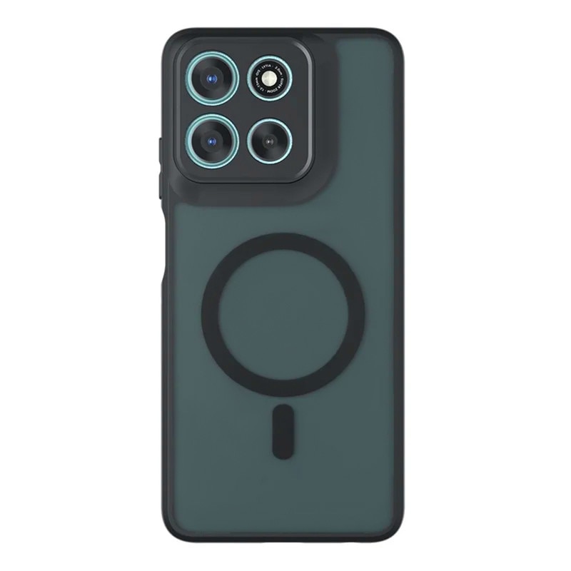 Husa pentru Motorola Moto G57 Power / G67 Power - Techsuit PureFrost MagSafe - Frosted Black