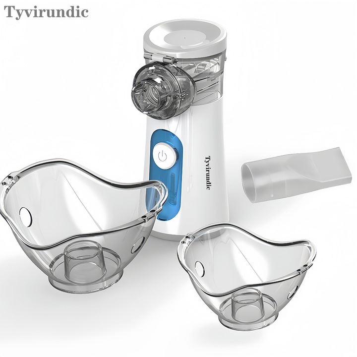 Nebulizator Tyvirundic portabil, ultrasunete, transparent, 67x42x116.5mm
