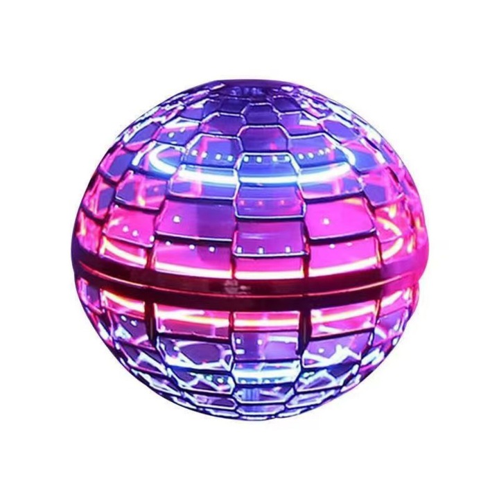 Jucarie interactiva copii, UFO Smart Induction Boomerang, unisex, set, cadou zi de nastere