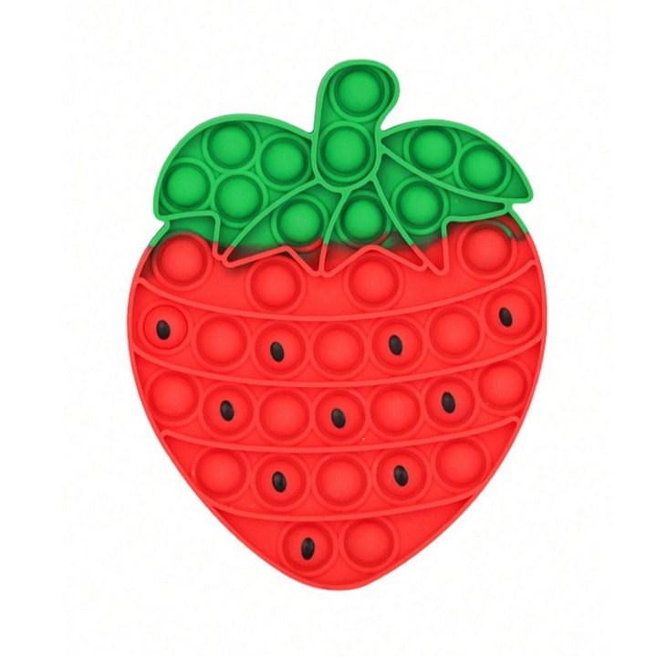 Push Pop Bubble Fidget játék, Pop It, szenzoros Fidget játék, stresszoldó, szilikon, többszínű