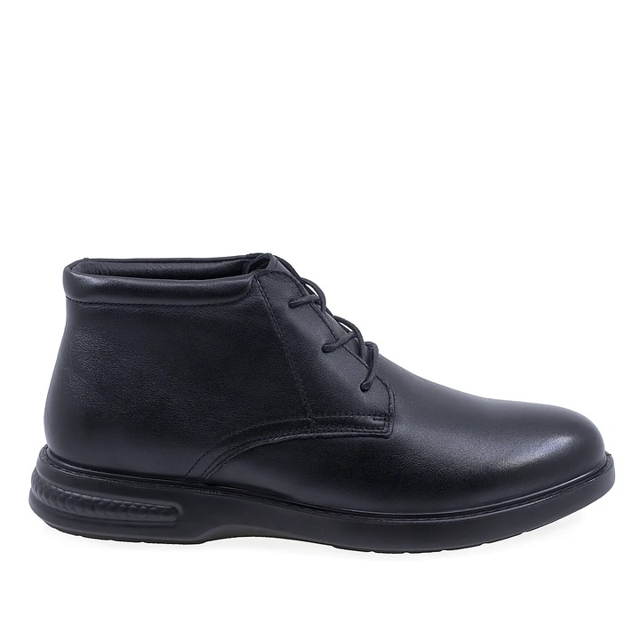 Ghete barbati casual, Goretti, B111-29205, Negru
